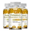 Magnesium Potassium Zinc Capsule Regulate Blood Pressure Muscle Contractions Nervous System Function