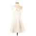 Mi ami Casual Dress: White Dresses - Women's Size Small