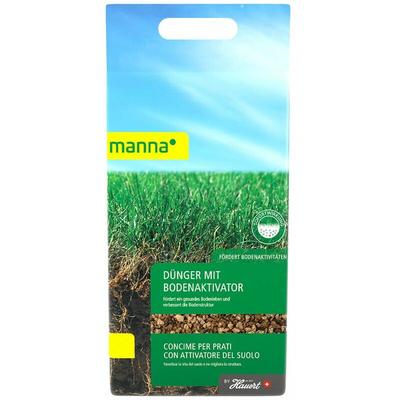 Manna - Rasendünger m. Bodenaktivator 10kg Bodenverbesserer Frühling Sommer Herbst