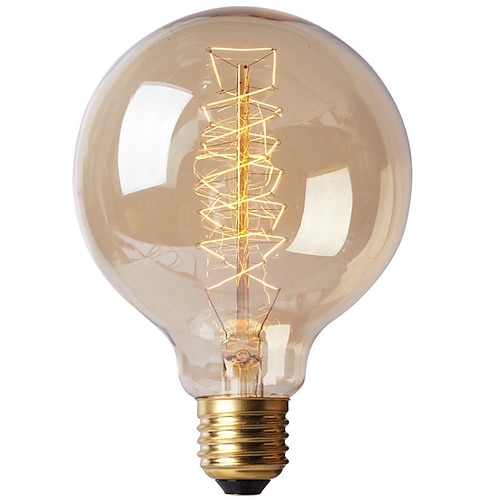 1 stück 40 watt e26 / e27 g80 warmweiß 2300 karat retro dimmbare dekorative glühlampen vintage edison glühbirne 220-240 v / 110-120 v Image
