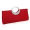 Elegante Abend-Clutch für Damen – Strass-Griff, plissierter Satin, Hochzeits- und Party-Handtasche
