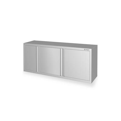 Stalgast Edelstahl Hängeschrank mit Flügeltüren 1800x300x600 mm, verschweißt Image