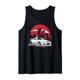 Gt R 34 Skyline JDM Car Enthusiast in Weiß und Rot Tank Top