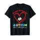 Acceptance Support Autism Puzzle April We Wear Red Instead T-Shirt