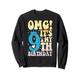 OMG It's My 9th Birthday Boys Nine 9 Year Old Bday Sweatshirt