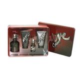 Curve Crush 4 Pc. Gift Set ( Cologne Spray 4.2 Oz & 0.5 Oz + Skin Soother 2.5 Oz + Hair & Body Wash 2.5 Oz ) for Men by Liz Claiborne