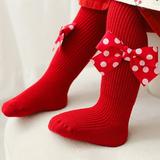 Toddler Girls Boys Christmas Socks Soft Xmas Holiday Cozy Fuzzy Crew Socks Thick Warm Christmas Family Socks for Kid