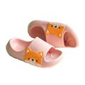 Toddler Girl s Slippers Boy Pillow Slides Sandals Kid s Quick Dry Slippers Soft Non-slip Pink