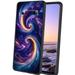 Continuous-galaxy-swirls-0 phone case for Samsung Galaxy S10+ Plus for Women Men Gifts Flexible Painting silicone Shockproof - Phone Cover for Samsung Galaxy S10+ Plus