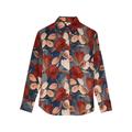 Vince Nouveau Floral-print Silk Shirt - RED - M