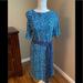 Lilly Pulitzer Dresses | Hp Lilly Pulitzer Adalie Wrap Dress Printed Size Small | Color: Blue/White | Size: S