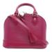 Louis Vuitton Bags | Louis Vuitton Lv Alma Bb Satchel Shoulder Handbag M41160 Epi Leather Red | Color: Black/Brown | Size: Os