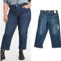 Levi's Jeans | Levi's Wedgie Straight Jeans Button Fly Plus Size 16w Nwt New | Color: Blue | Size: 16w