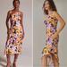 Anthropologie Dresses | Anthropologie X Geisha Designs Maxi Dress Asymmetrical Hem Midi Dress | Color: Black/Purple | Size: Xs
