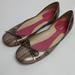 Kate Spade Shoes | Kate Spade Plaid Bow Slip-On Ballet Flat Size 5.5 | Color: Brown/Tan | Size: 5.5g