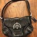 Coach Bags | Coach Leather Soho Buckle Flap Hobo Bag | Color: Black | Size: Os