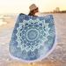 Urban Outfitters Other | Blue White Floral Mandala Hippie Beach/Pool Towel/Blanket, Bedspread/Mat | Color: Blue/White | Size: Os