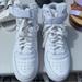 Nike Shoes | Big Kids Air Force 1 Mid Top Size: 6y | Color: White | Size: 6b