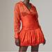 Anthropologie Dresses | Anthropologie Let Me Be Avant Cocktail Party Orange Organza Bubble Dress M Nwt | Color: Orange | Size: M