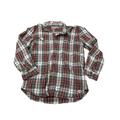 Carhartt Shirts | Carhartt Flannel Men’s Medium Button Shirt Red Plaid Pocket | Color: Red | Size: M