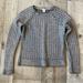 J. Crew Sweaters | J. Crew Wool Blend Knit Pullover Sweater | Color: Gray/Silver | Size: M