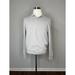 J. Crew Shirts | J Crew Grey Long Sleeve Cotton Cashmere Polo Sweater Gray Size Large | Color: Gray | Size: L