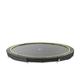 EXIT Toys Silhouette Ground Sports Trampoline - 12ft - Inground Round Trampoline for Outdoor - for 14 Years and Older - Includes Feet Safety System - Easy Access - Great Jumping Power - Black