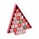 Duiaynke Wooden Advent Calendar,Fillable 24 Days of Advent Calendar for Tabletop Home Xmas Holiday Decoration Photo Props