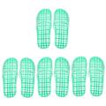 TOVINANNA 4 Pairs Slippers Summer House Sandal Crystal Slippers Dry Quickly Bath Guests Slipper Bathing Slippers Non Slip Dorm Shoes Couple Slippers Gym Sandals Pvc Quick Dry Fitness
