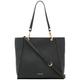 Calvin Klein Women's Reyna North/South Tote, Black/Gold, One Size