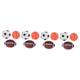 ibasenice 12 Pcs Ball Suit Filiment Paternity Gift Balls for Mini Toys for Educational Bouncing Ball Jumping Ball for Home Basketball Set Football Jump Ball Child Bouncy Ball Vinyl