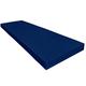 MOTHER LAND Waterproof 2 3 4 Seater Bench Cushion Seat Pads for Outdoor Indoor Garden Kitchen Furniture Patio Rattan Seat Pad Home Furniture Sofa Replacement (3 Seater 140cm x 51cm x 5cm, Navy Blue)