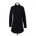 Columbia Casual Dress - Sweater Dress: Black Dresses - Women's Size Small