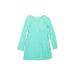 Lands' End Dress: Teal Skirts & Dresses - Kids Girl's Size 7