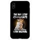 Hülle für iPhone XS Max I Stop Loving Cats Will Be The Day I Stop Breathing Cat