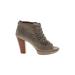 Sofft Ankle Boots: Gray Shoes - Women's Size 6 1/2