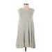 American Eagle Outfitters Casual Dress: Ivory Stripes Dresses - Women's Size 2X-Small