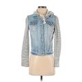 Mossimo Supply Co. Denim Jacket: Gray Jackets & Outerwear - Women's Size Small