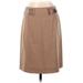 Tory Burch Casual Skirt: Brown Tortoise Bottoms - Women's Size 4