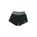 Nike Athletic Shorts: Green Activewear - Women's Size X-Small