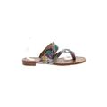 Talbots Sandals: Teal Tropical Shoes - Women's Size 11