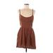 LA Hearts Casual Dress - DropWaist: Brown Dresses - Women's Size Medium