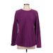 Tek Gear Pullover Sweater: Purple Tops - Women's Size Large