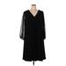 Jessica Howard Casual Dress: Black Dresses - Women's Size 16