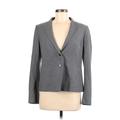 Ann Taylor Blazer Jacket: Gray Jackets & Outerwear - Women's Size 6