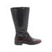 Naot Boots: Burgundy Shoes - Women's Size 38 - Round Toe