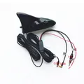 Antenne de Toit Multifonction pour Voiture Signal Radio GPS + DAB + FM/AM Aileron de Requin