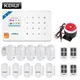 KERUI W181 WIFI Wireless GSM Alarm system Tuya Smart APP Remote Control Home Security Alarm Host