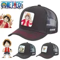 Casquette de baseball brodée Luffy Zoro pour hommes et femmes chapeau Snapback Anime casquette de