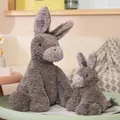 1pc 23CM Cute Burro Peluche Toys Lovely Grey Donkey Plush Dolls Stuffed Soft Animal for Baby Infant
